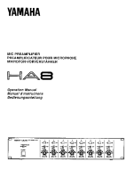 Yamaha HA-8 - Owners Manual 